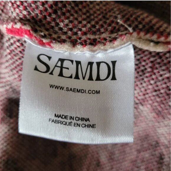 Free People Saemdi Abstract Oversized Sweater size XL - Picture 5 of 7